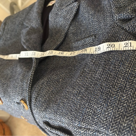 Free People Gray Double-Breasted Blazer - Picture 8 of 10